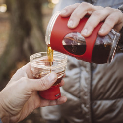 Kávovar Cafflano Go-Brew - čierny