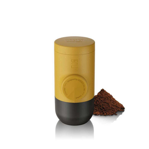 FAQ - Pitanja o proizvodu  Putni aparat za kavu Wacaco MiniPresso GR2 (golden ochre) - mljevena kava