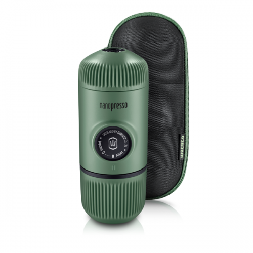Recenzije Prijenosni aparat za kavu Wacaco Nanopresso (zeleno) + tvrda kutija